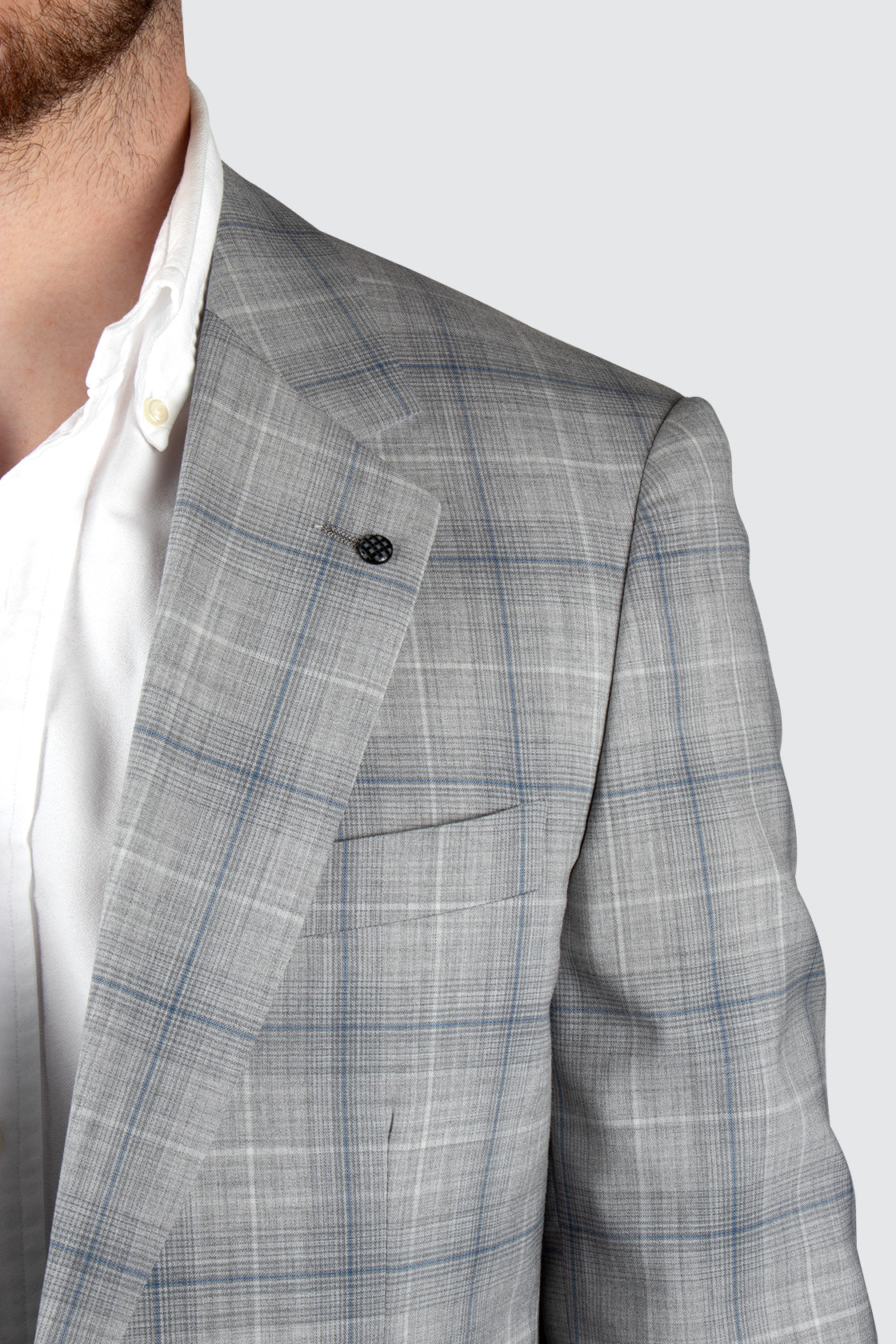 Routleys PE Suit Grey Check