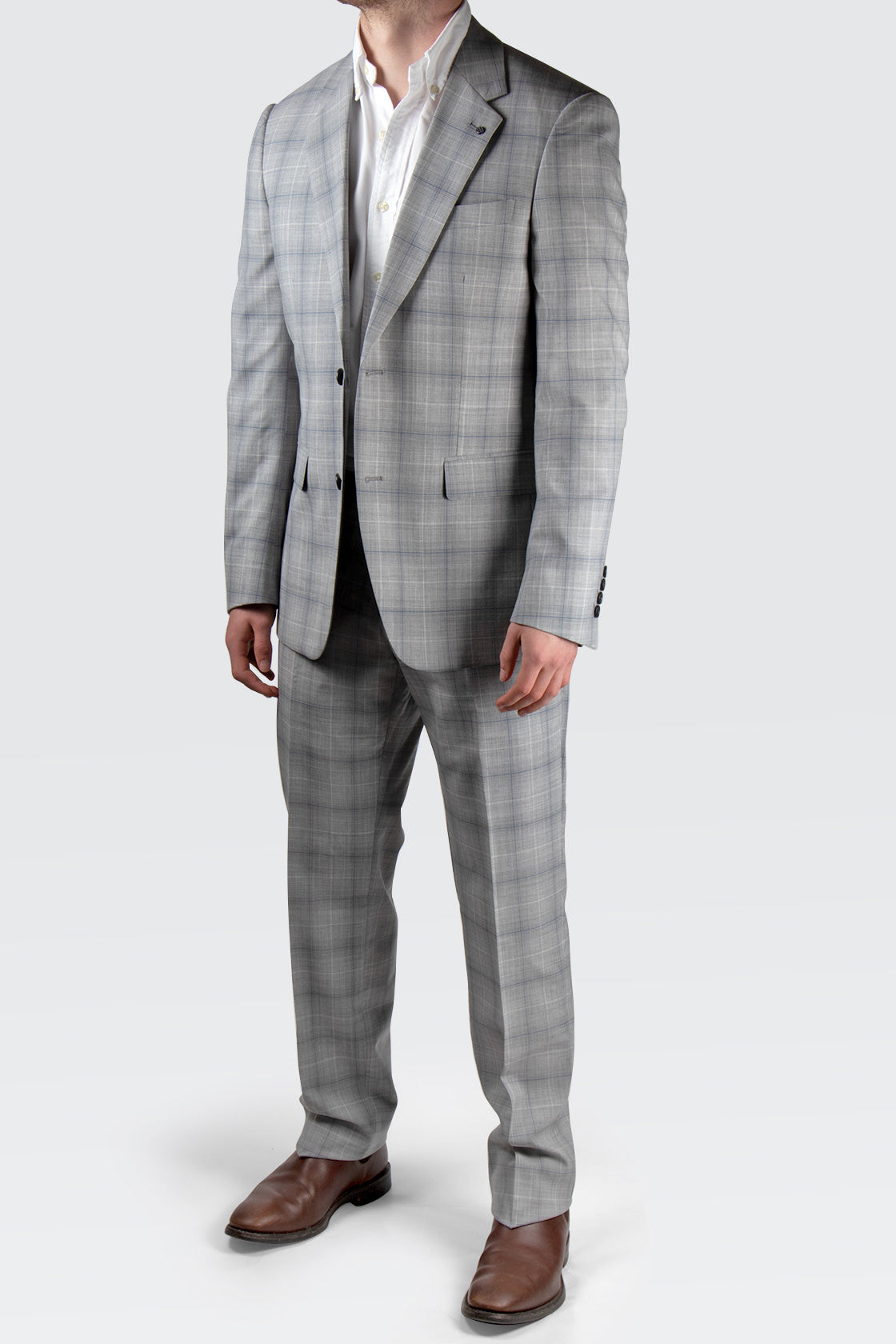 Routleys PE Suit Grey Check