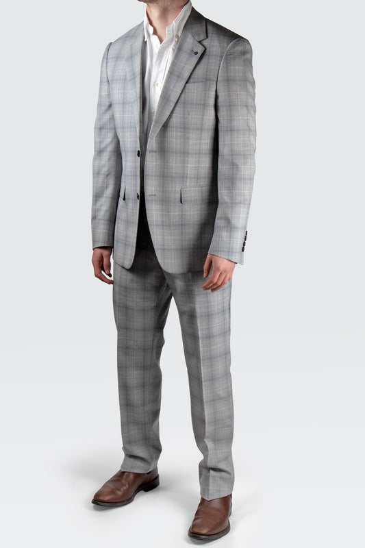 Routleys PE Suit Grey Check