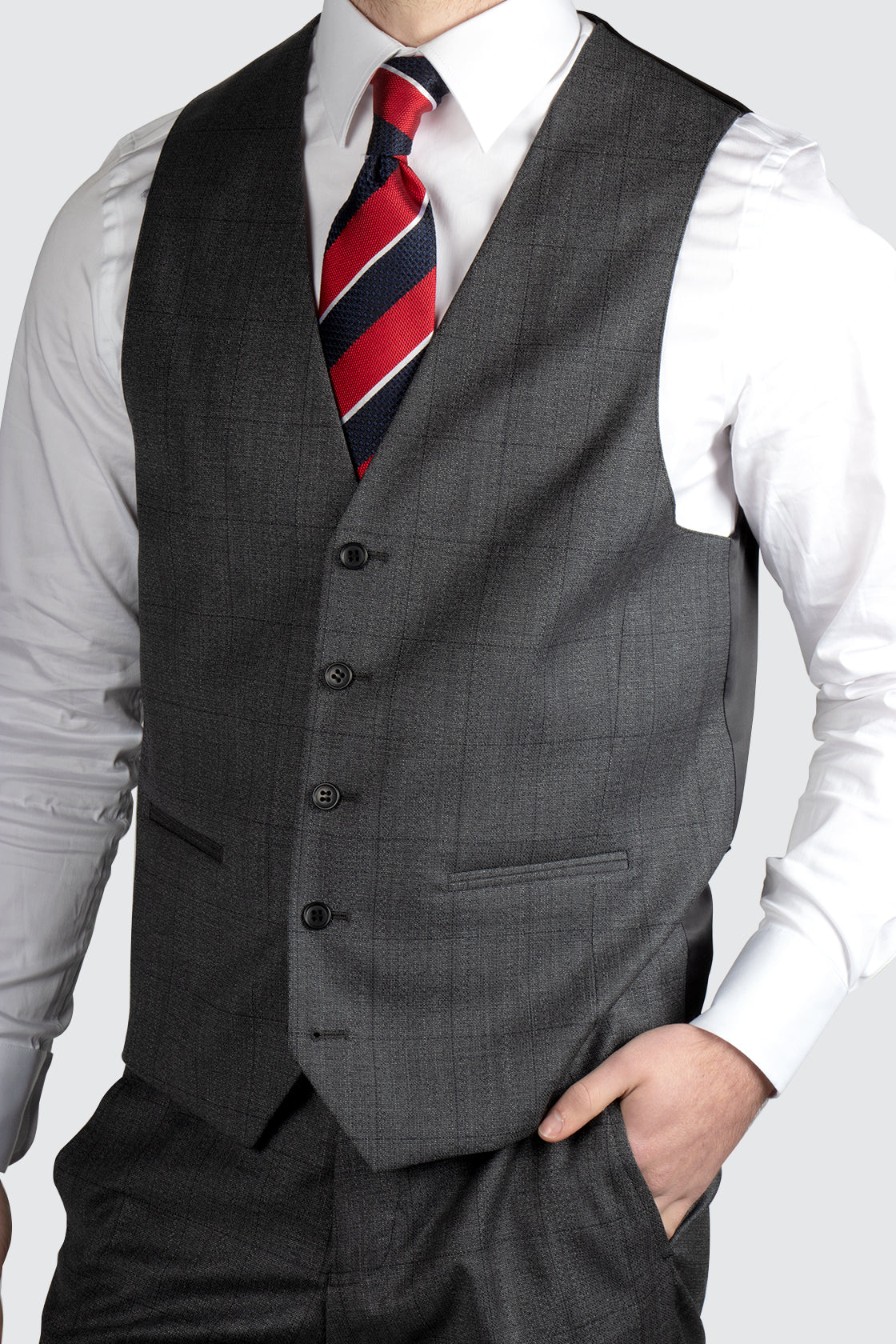 Routleys Ryan Waistcoat Grey