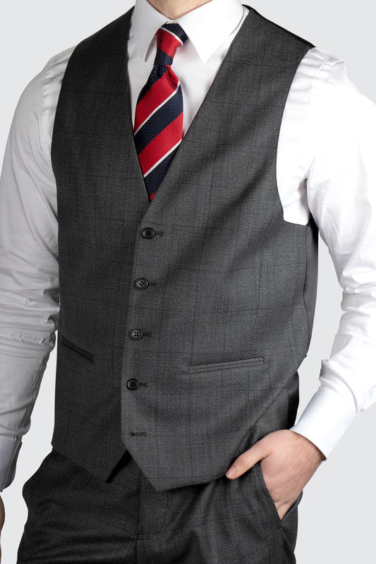 Routleys R Waistcoat Grey