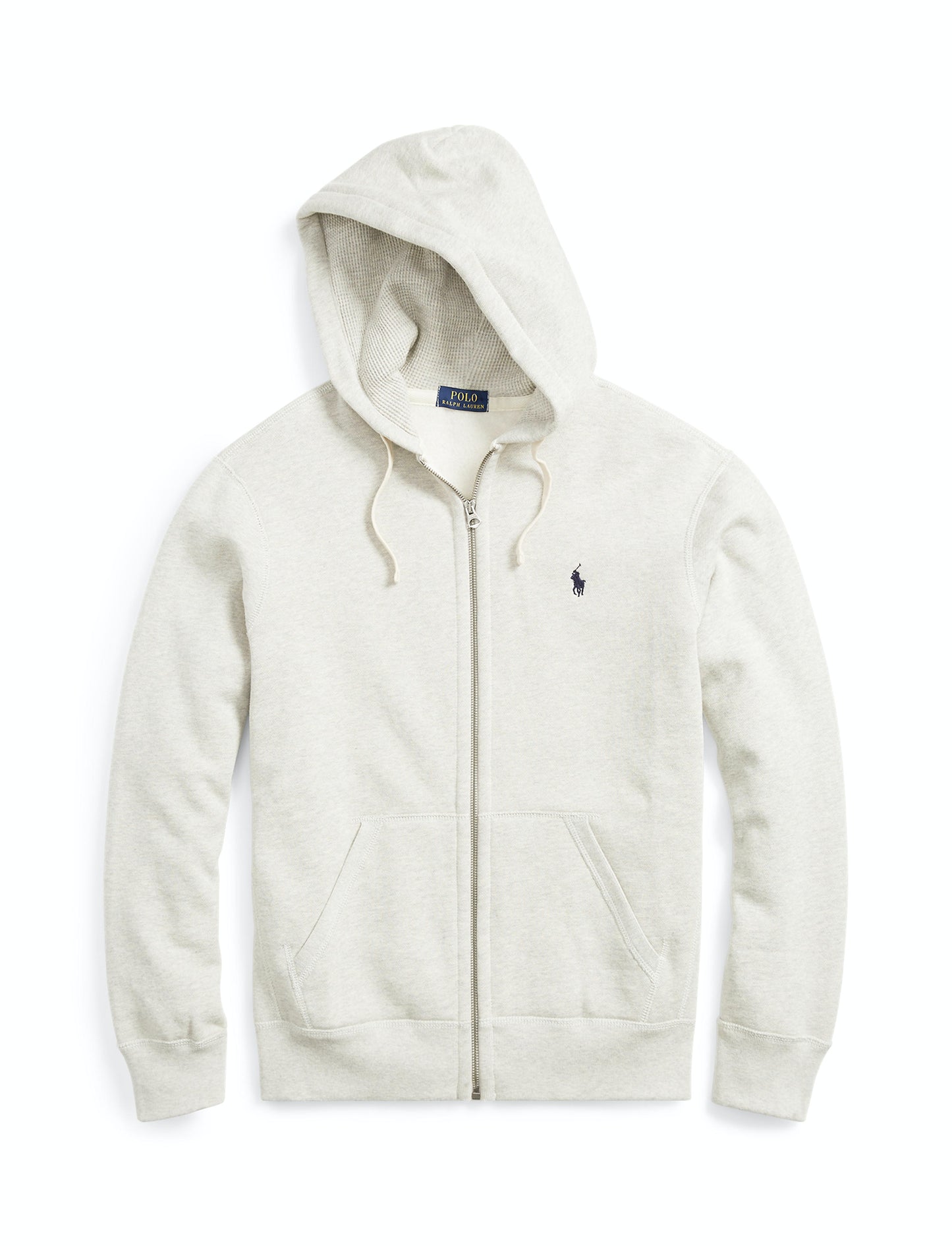 Polo Ralph Lauren Fleece Full-Zip Hoodie Light Grey