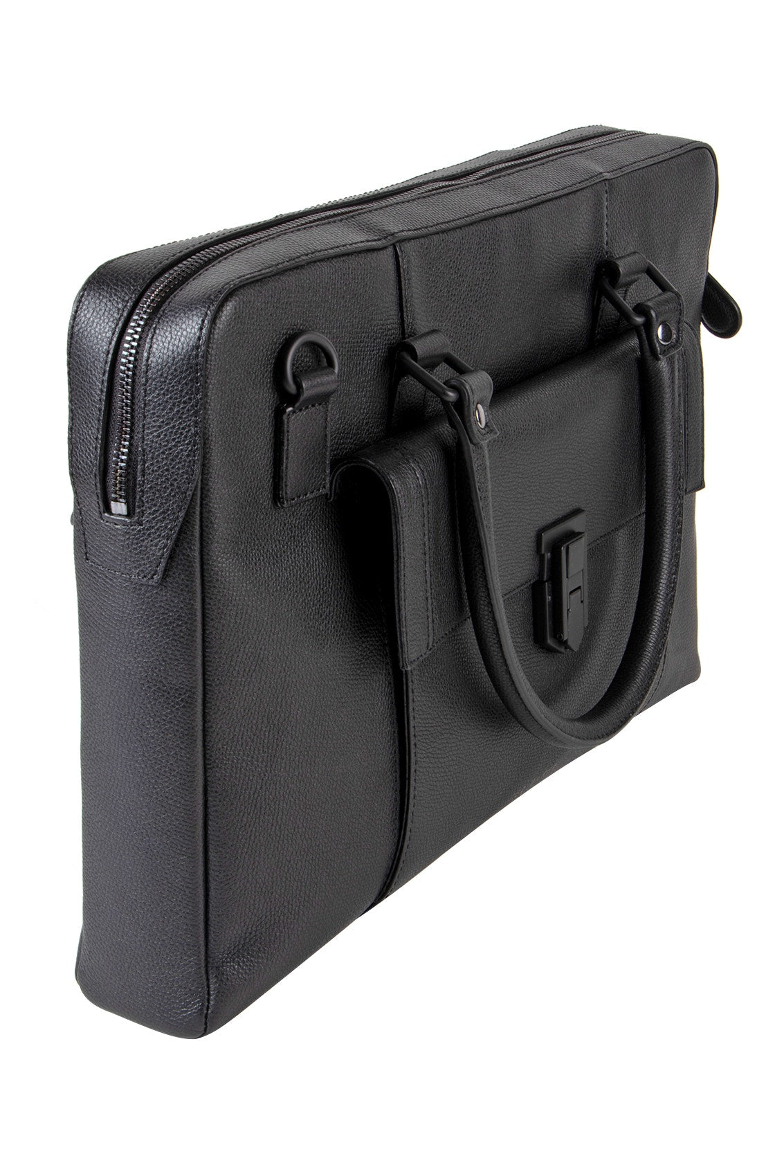 Black leather ted online baker bag