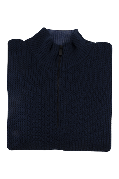 Toorallie Heritage Half Zip Pullover Navy