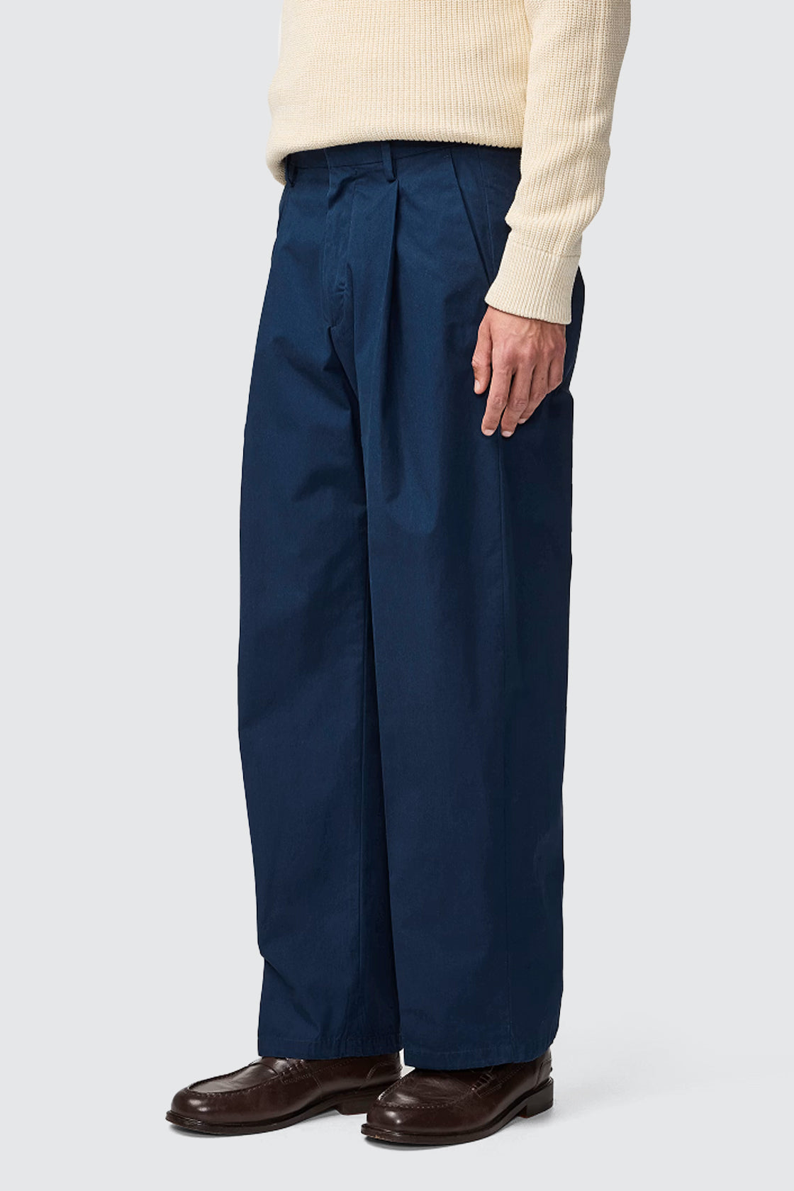 NN07 Kay Trouser L34 Navy Blue