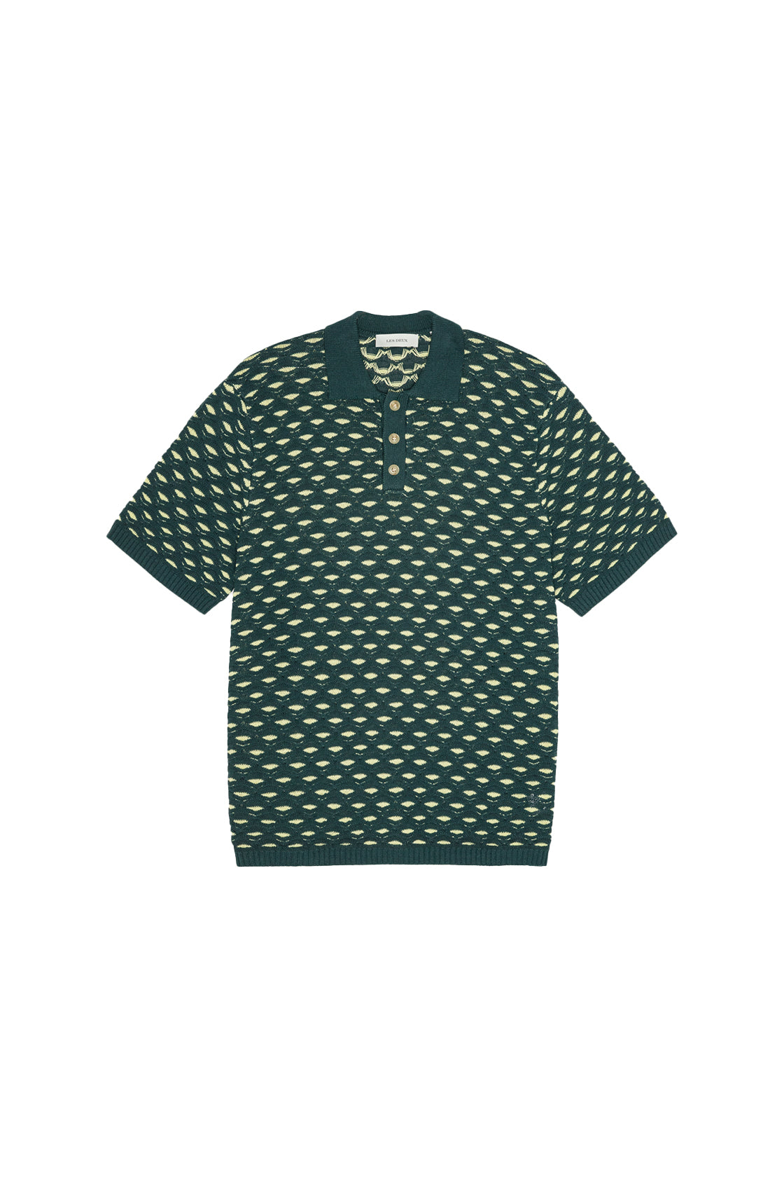 Les Deux Esmay Shell Knitted Polo 1001306-553