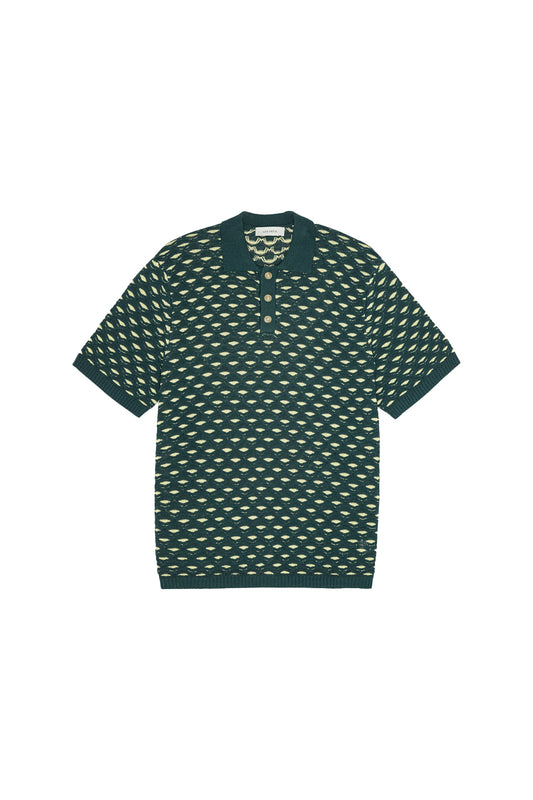 Les Deux Esmay Shell Knitted Polo 1001306-553