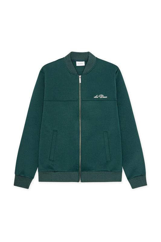 Les Deux Ballier Crew Bomber Jacket Sea Moss Green