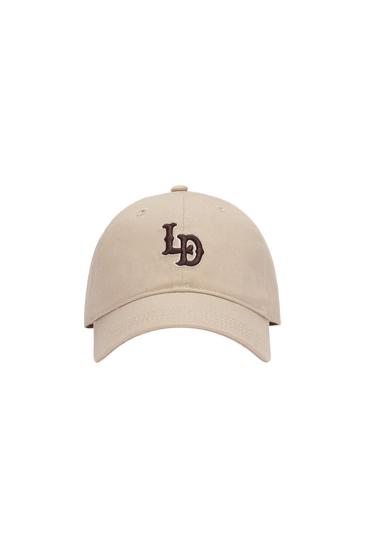 Les Deux LD Logo Dad Cap Dark Sand