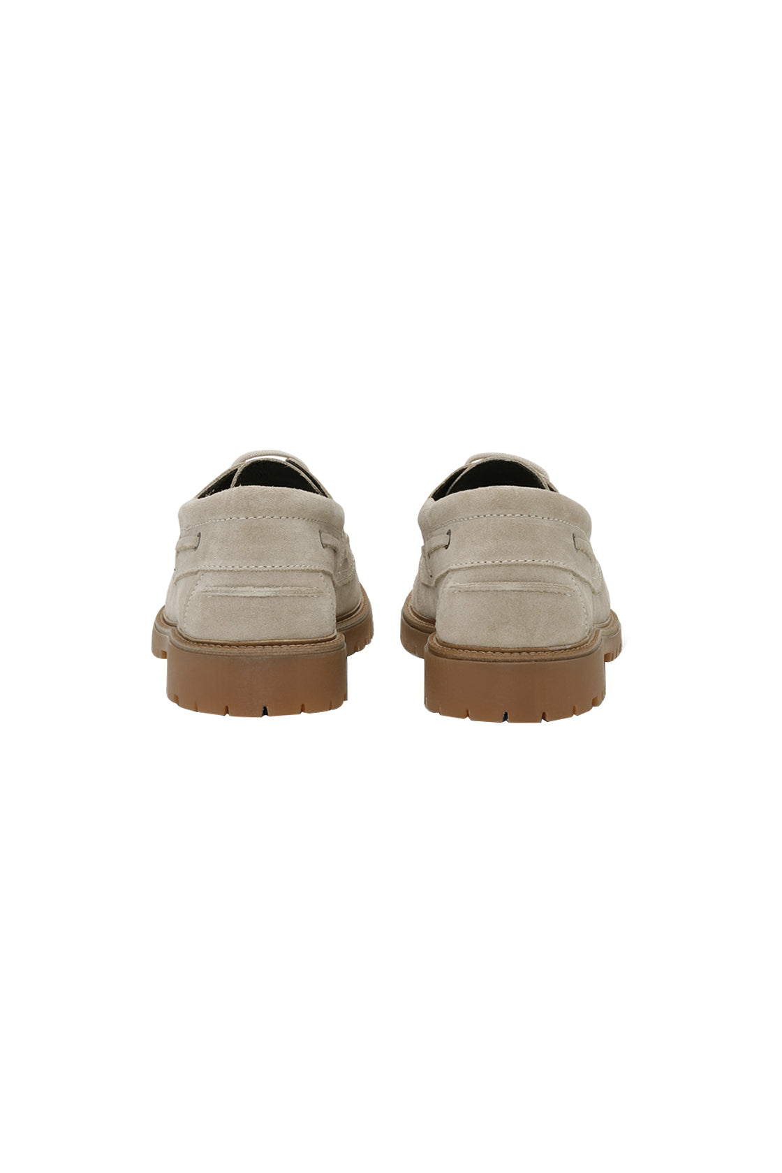 Les Deux Taylor Suede Boat Shoe Light Sand