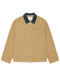 Les Deux Twill Zipper Jacket Incense Beige