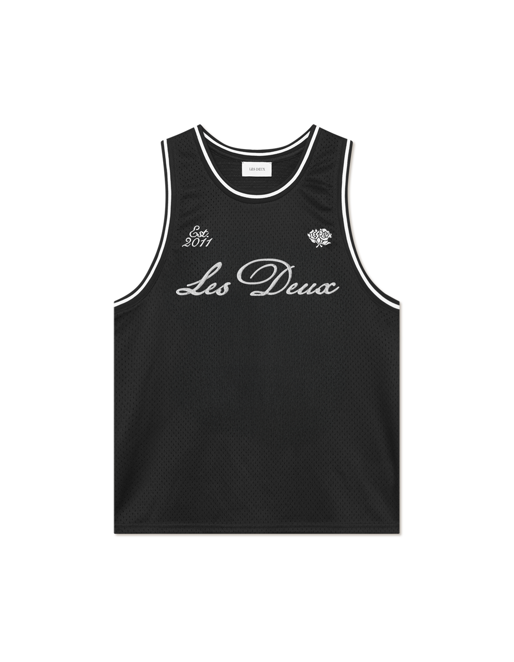 Les Deux Mesh Tank Top Tap Shoe Black