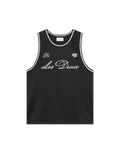 Les Deux Mesh Tank Top Tap Shoe Black