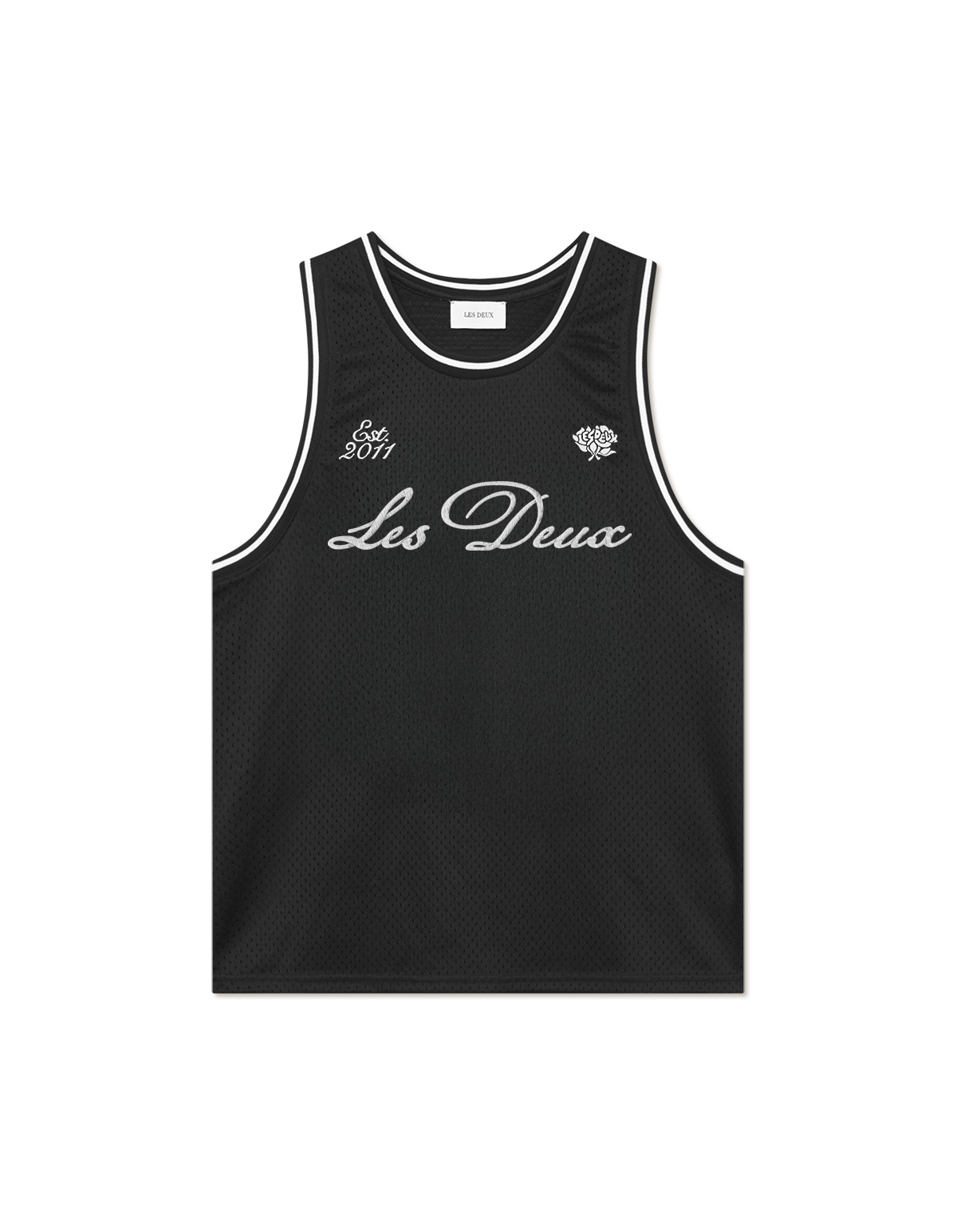 Les Deux Mesh Tank Top Tap Shoe Black