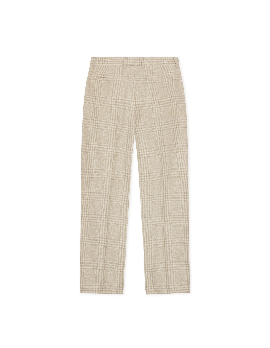Les Deux Check Suit Pants L32 Light Sand