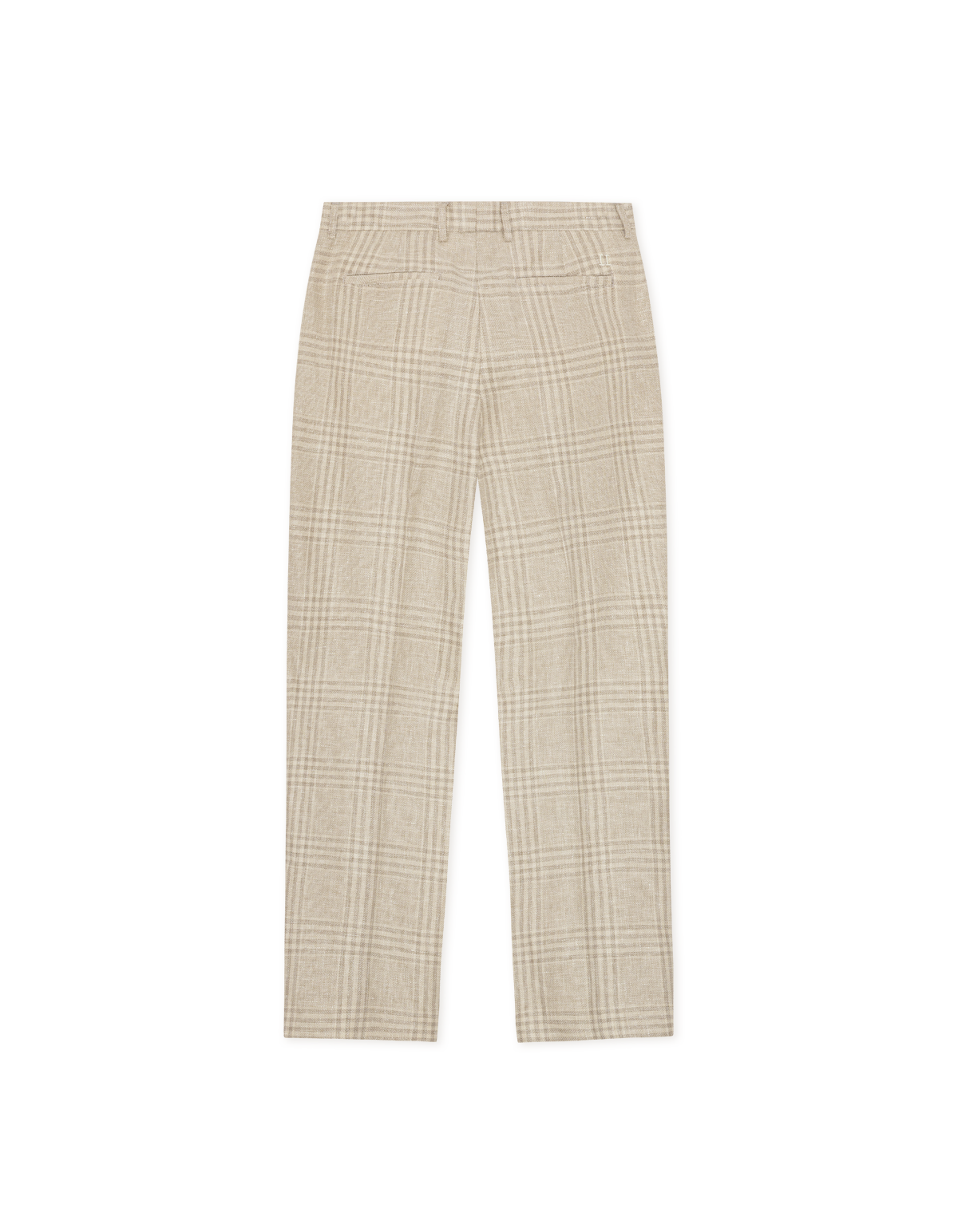 Les Deux Check Suit Pants L32 Light Sand