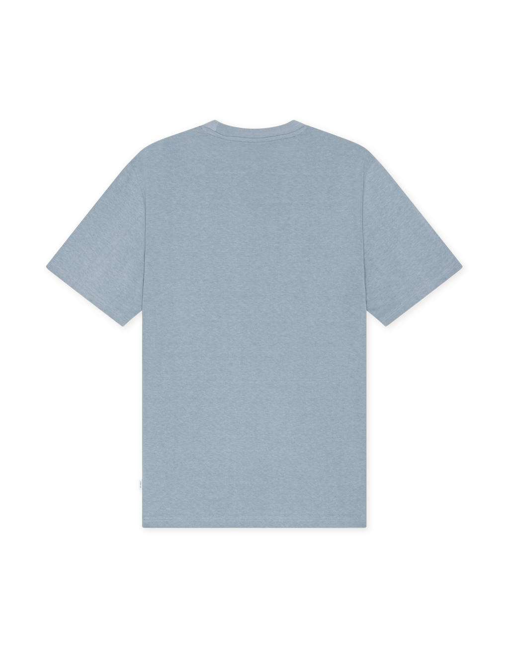 Les Deux Court T-Shirt Faded Denim Blue