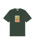 Les Deux Court T-Shirt Pine Green
