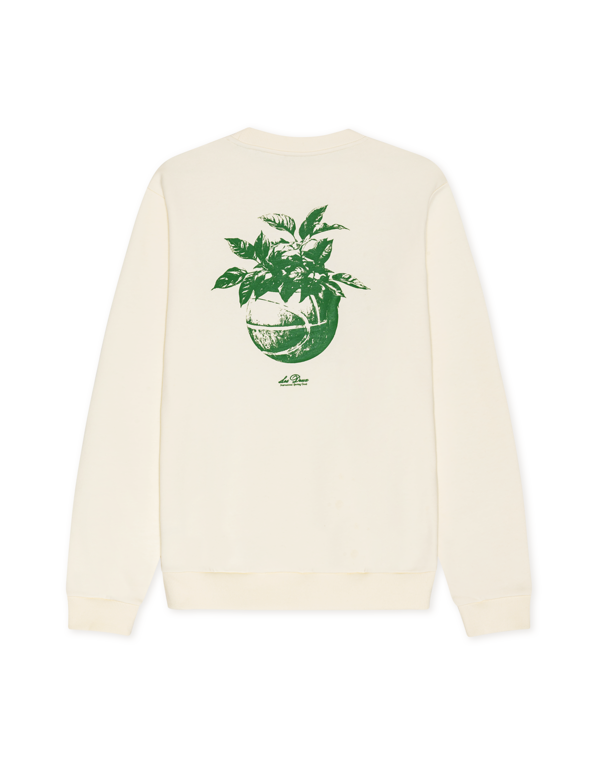 Les Deux Plant Sweatshirt Light Ivory