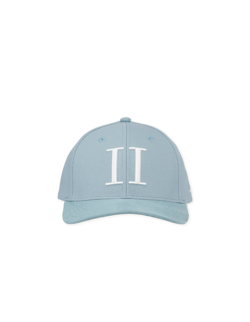 Les Deux Baseball Cap Suede II Faded Denim Blue