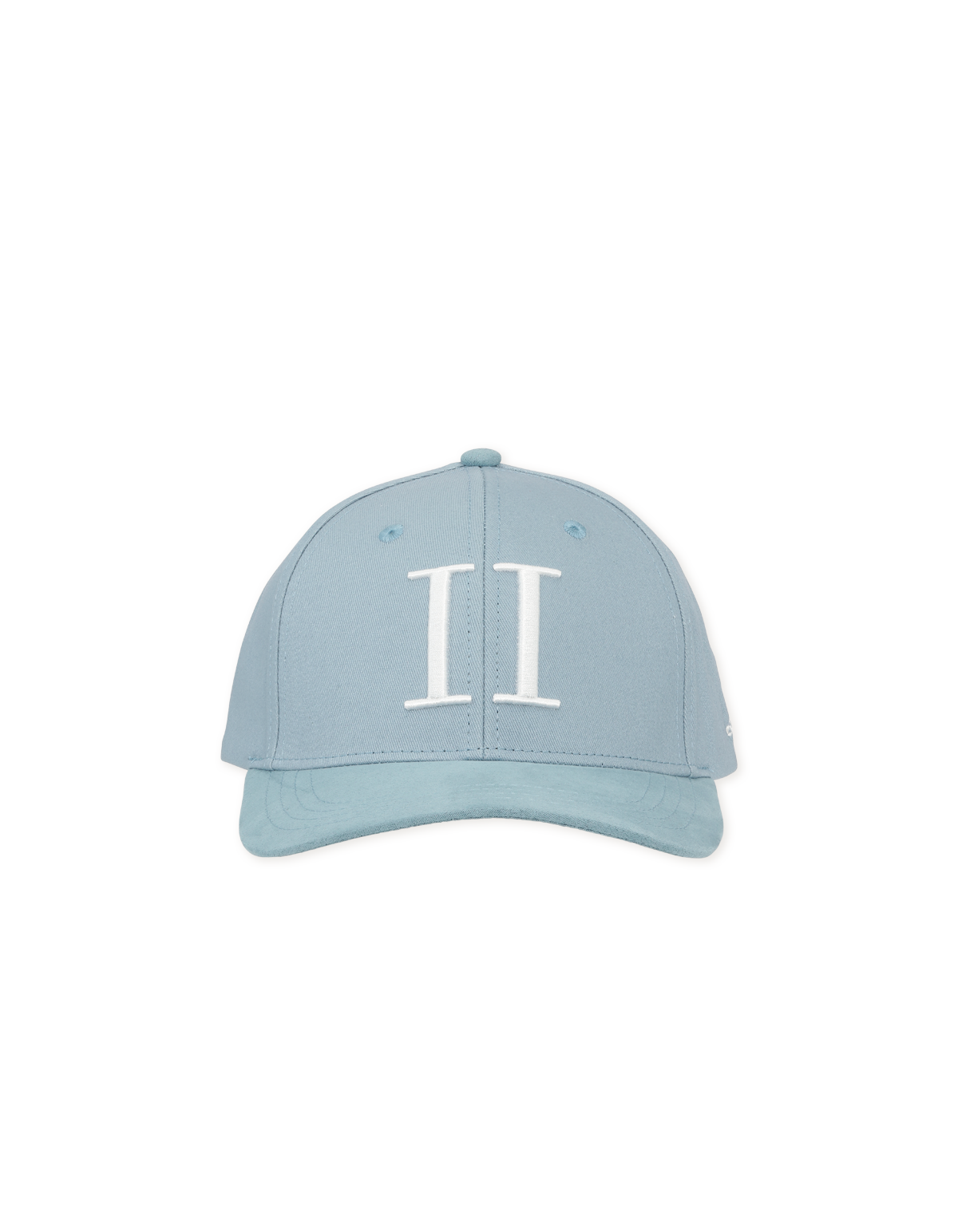 Les Deux Baseball Cap Suede II Faded Denim Blue