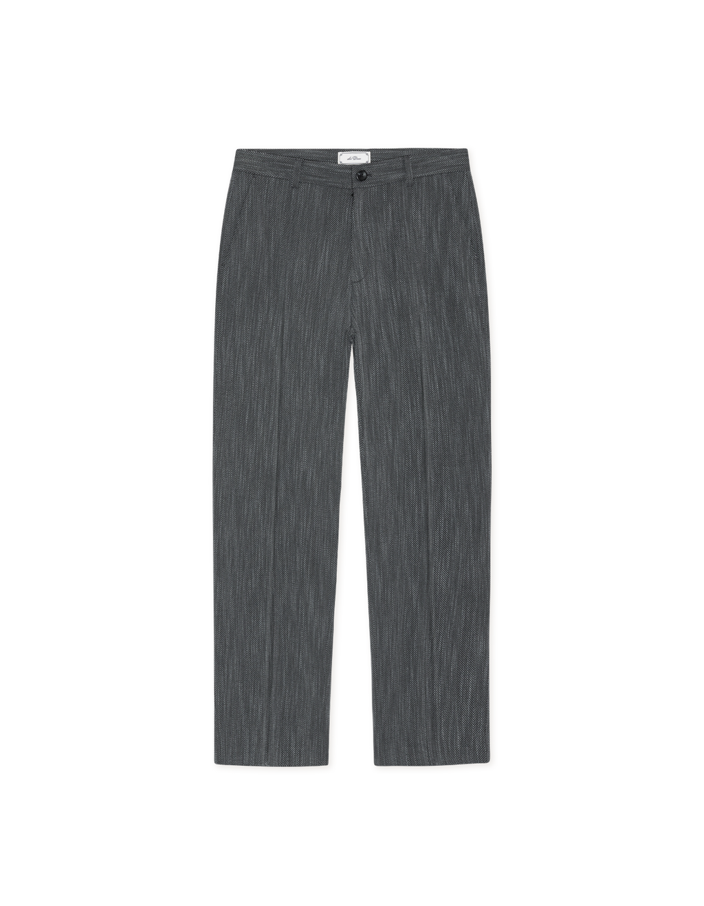 Les Deux Herringbone Tailored Pants 32L Black