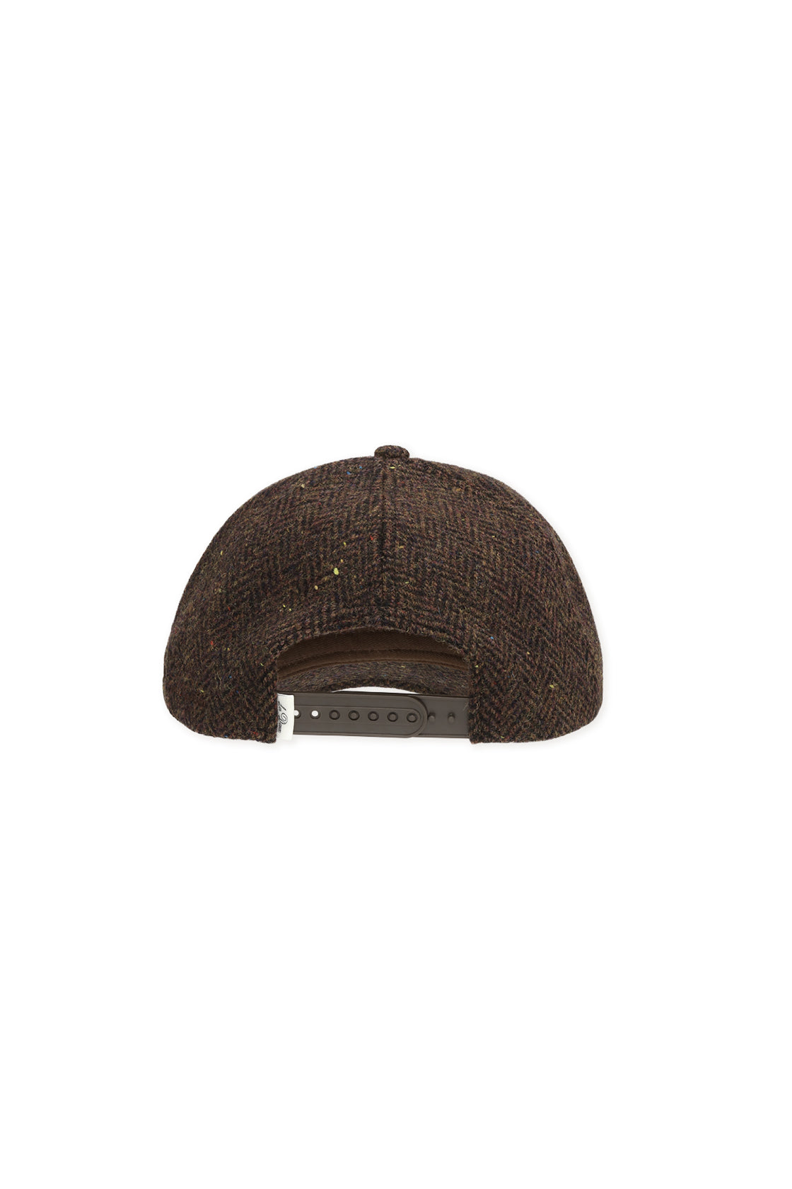 Les Deux Core Herringbone Baseball Cap Mole Brown