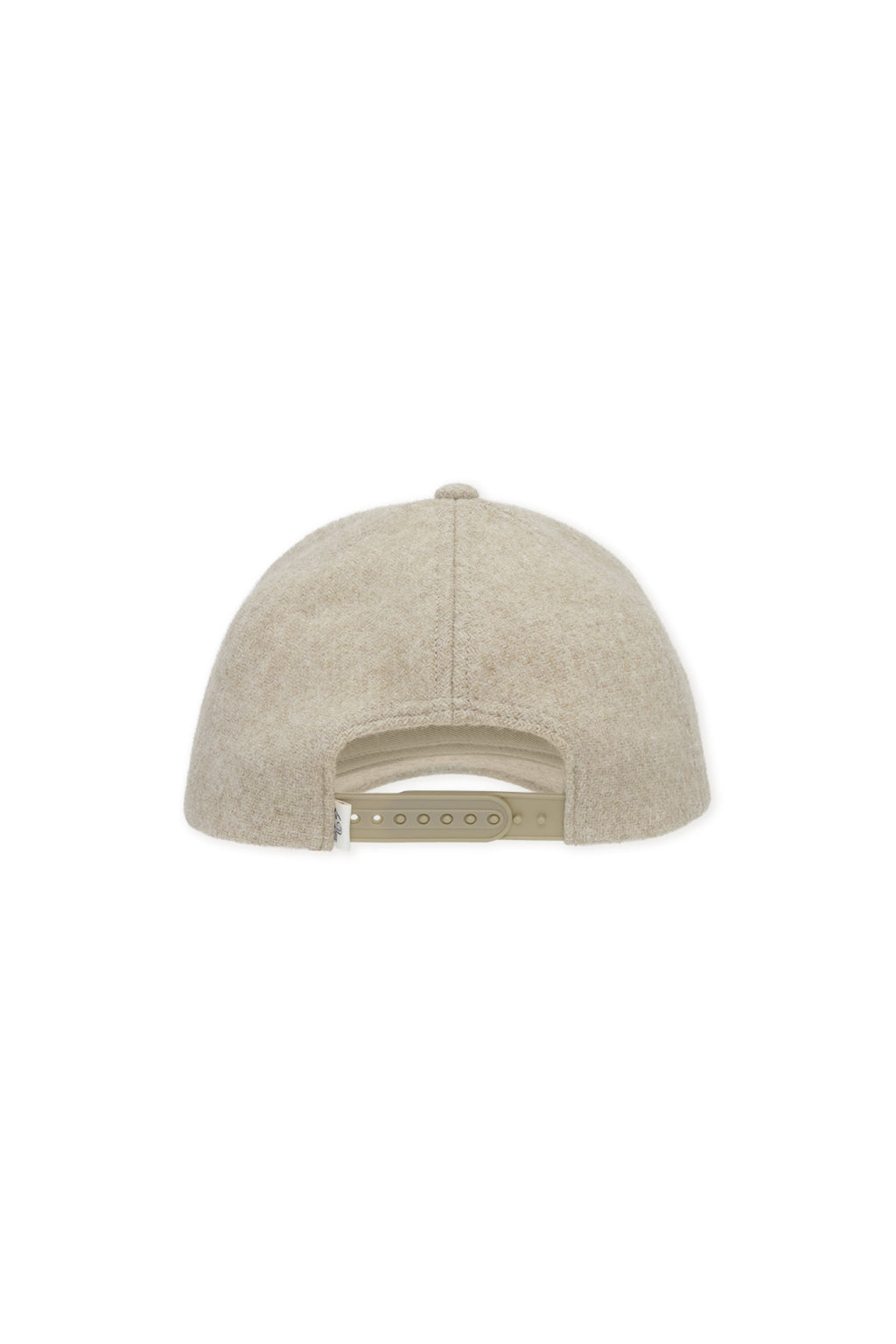 Les Deux Signature Wool Baseball Cap Dark Sand