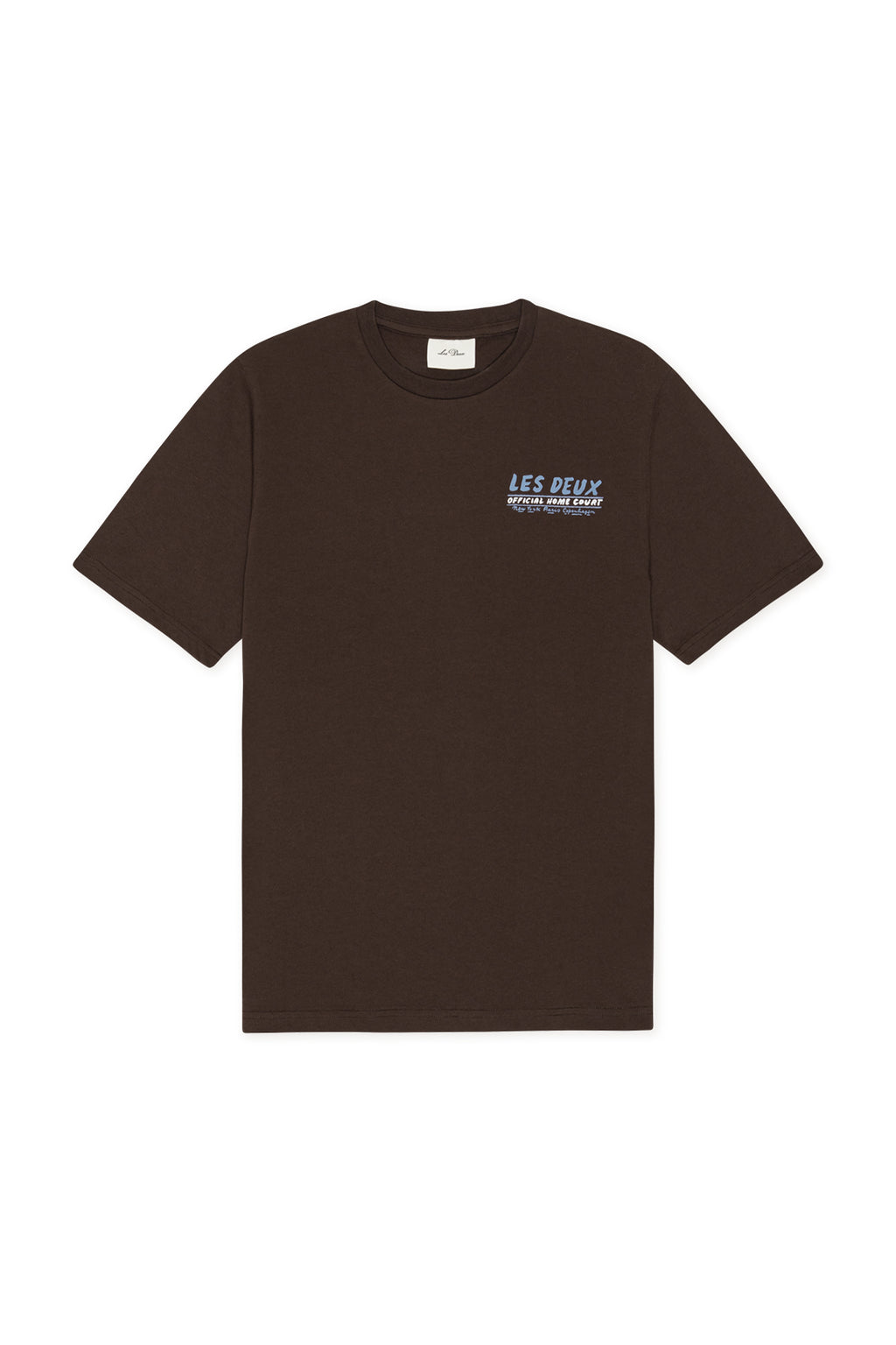 Les Deux Record T-Shirt Mole Brown