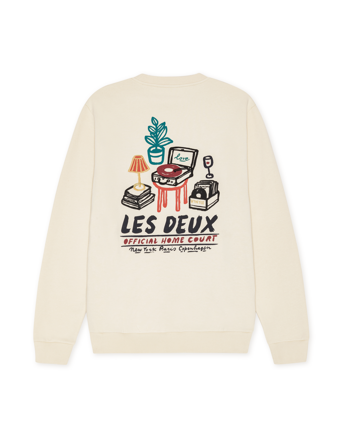 Les Deux Record Sweatshirt Ivory