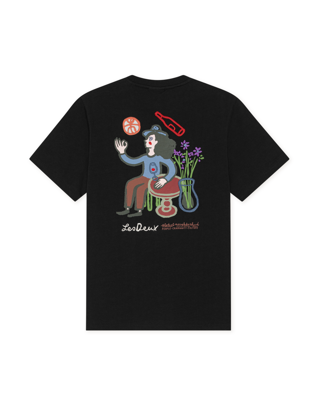 Les Deux Rural T-Shirt Black