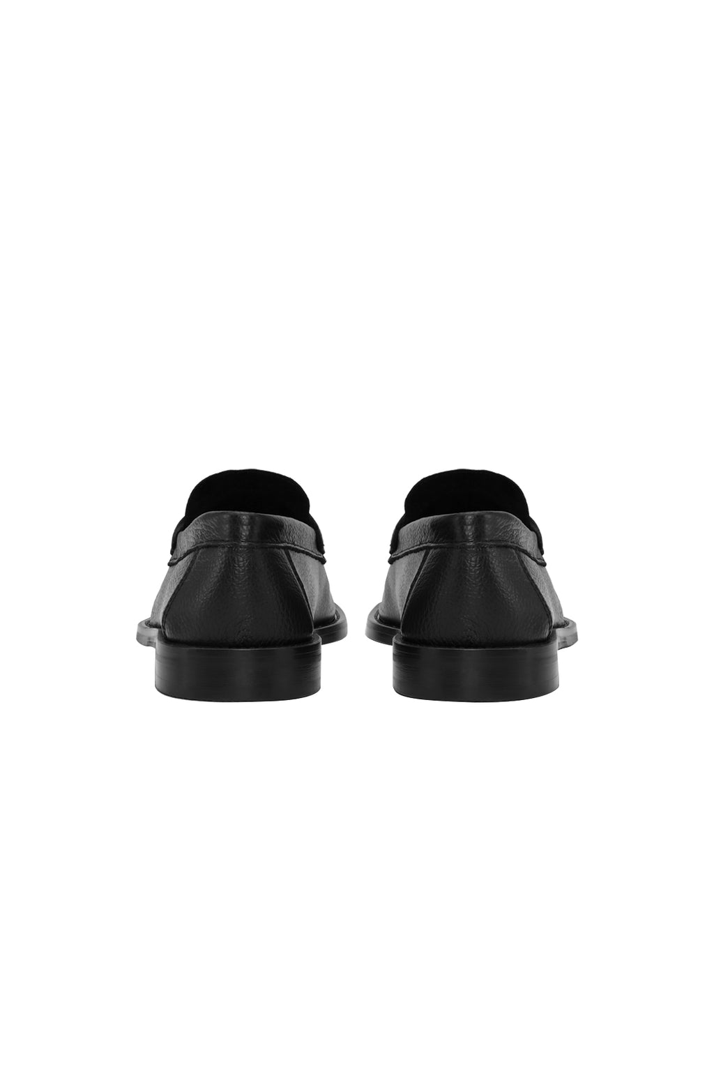 Les Deux Suede Mix Loafer Black