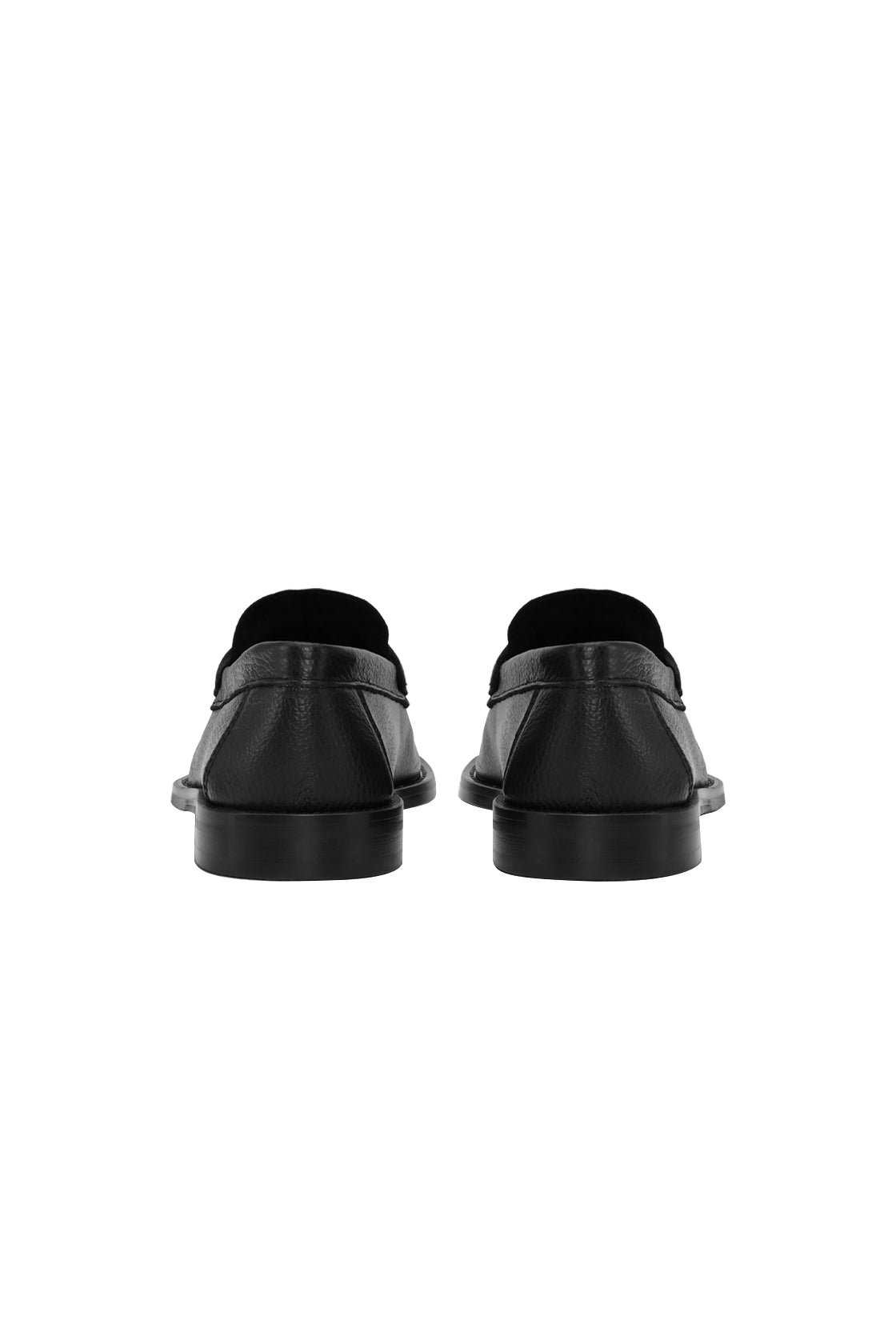 Les Deux Suede Mix Loafer Black