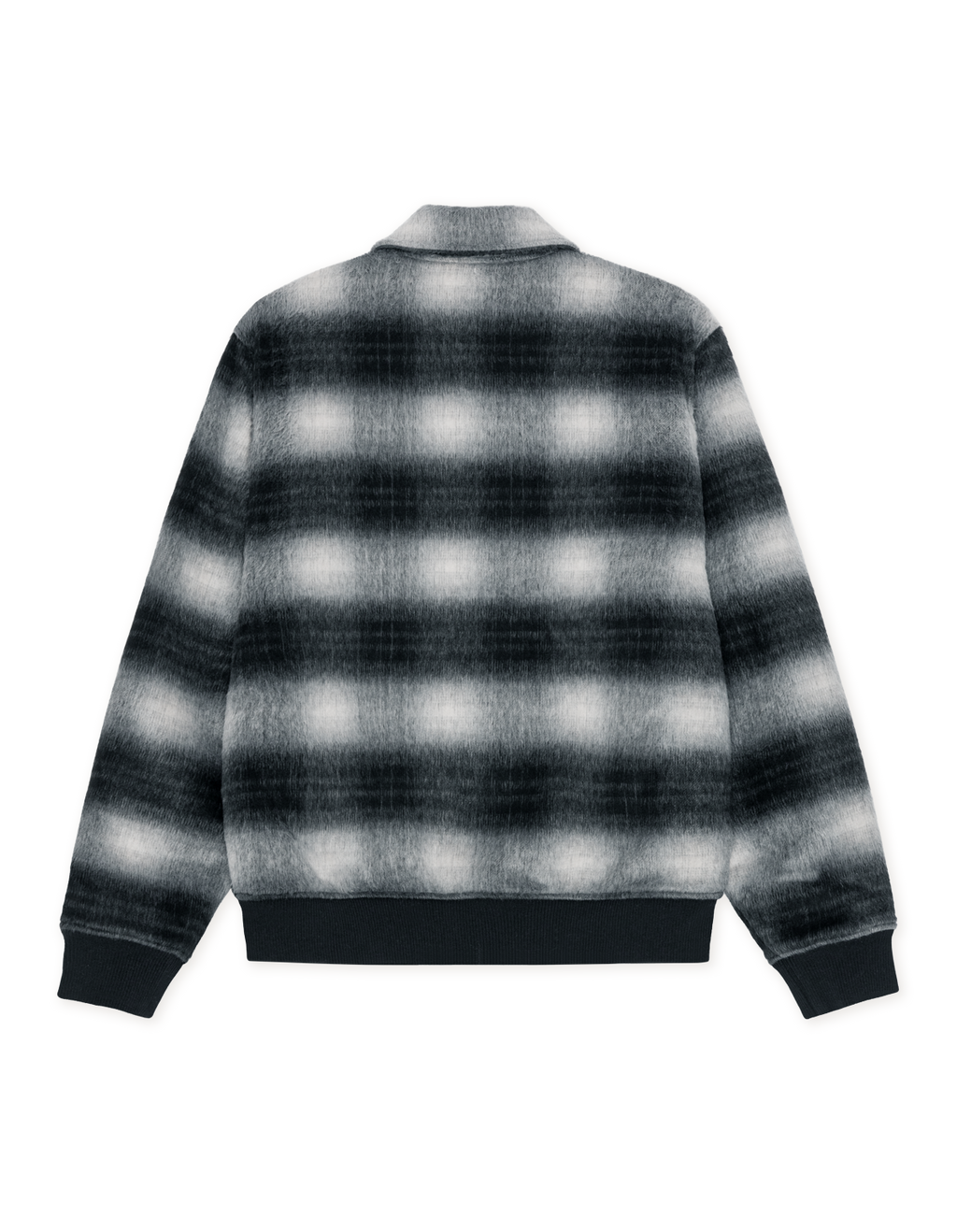 Les Deux Shadowcheck Varsity Jacket Black