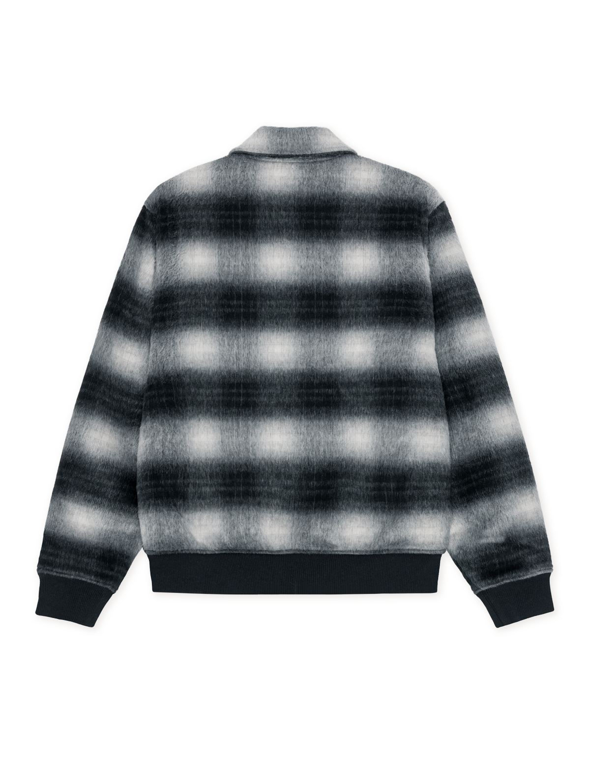 Les Deux Shadowcheck Varsity Jacket Black