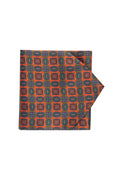 Ascot Retro Pattern Ascot Cravat Orange