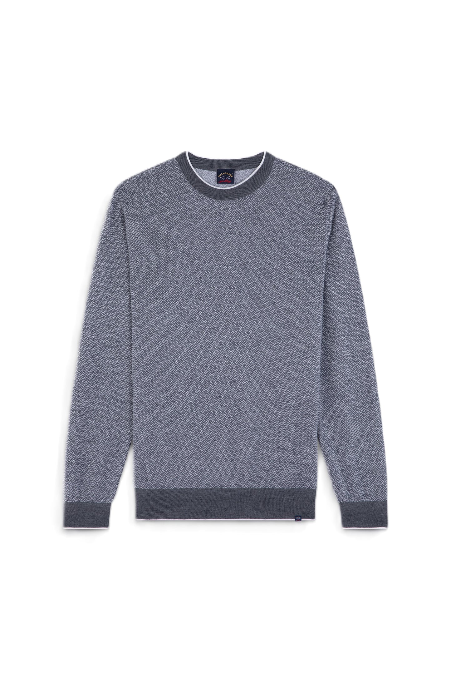 Paul & Shark Beaufront Wool Crew Neck Grey