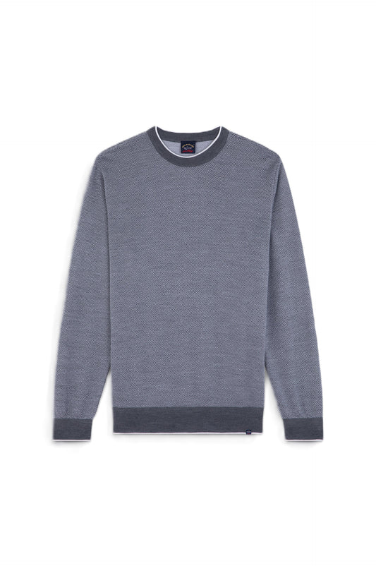 Paul & Shark Beaufront Wool CN Grey