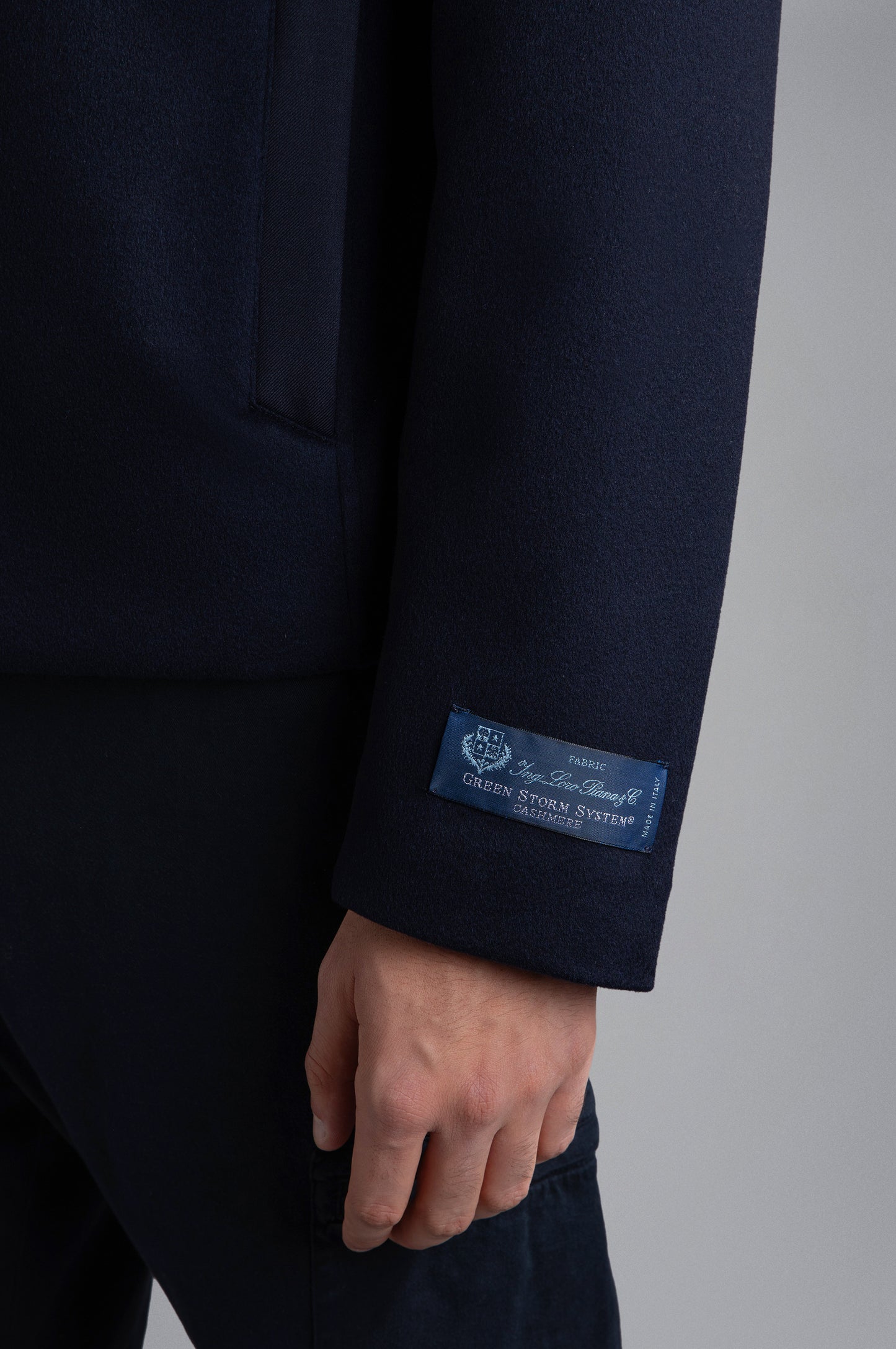 Paul & Shark Loro Piana Cashmere Blouson Navy