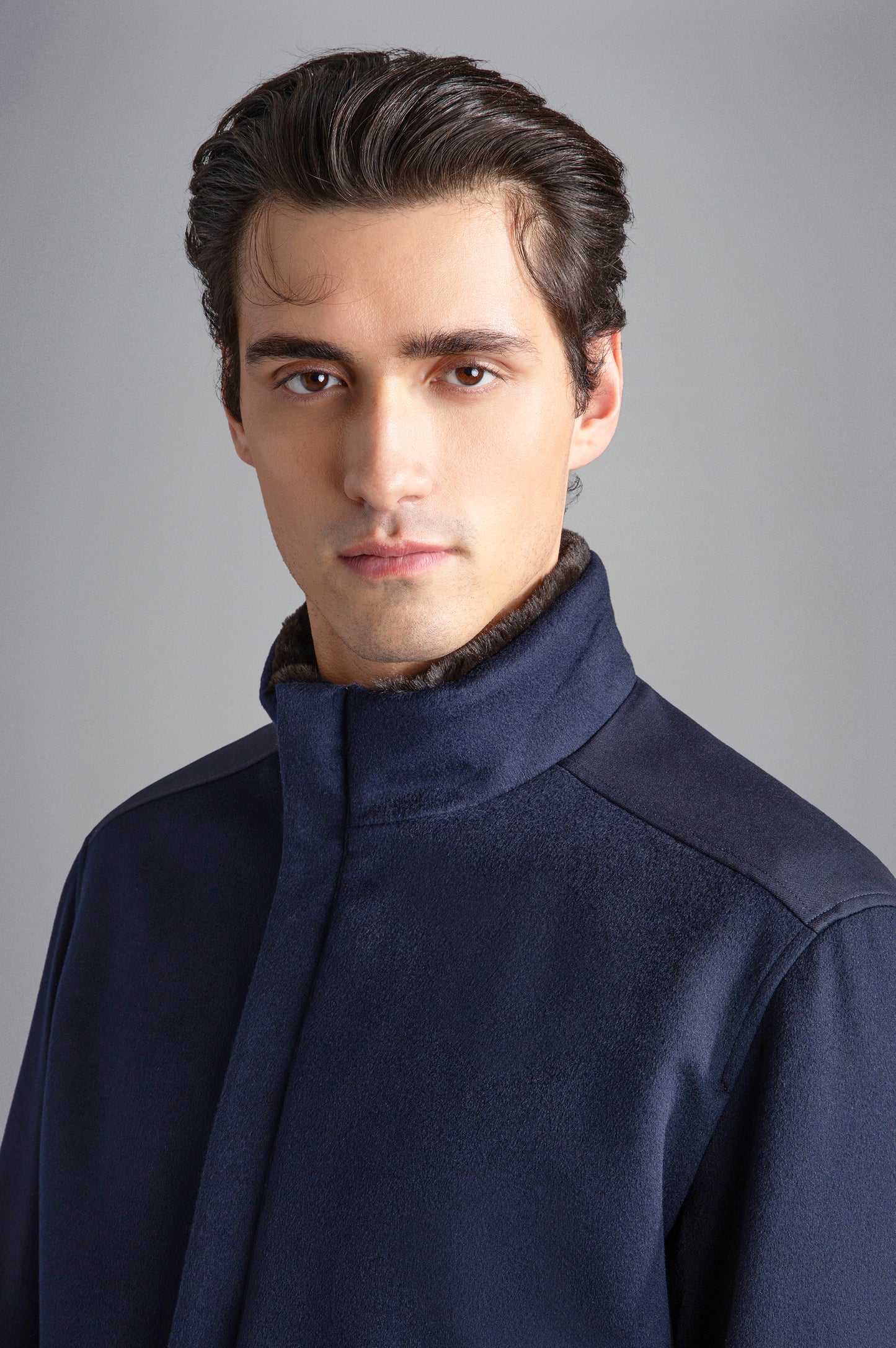 Paul & Shark Loro Piana Cashmere Blouson Navy