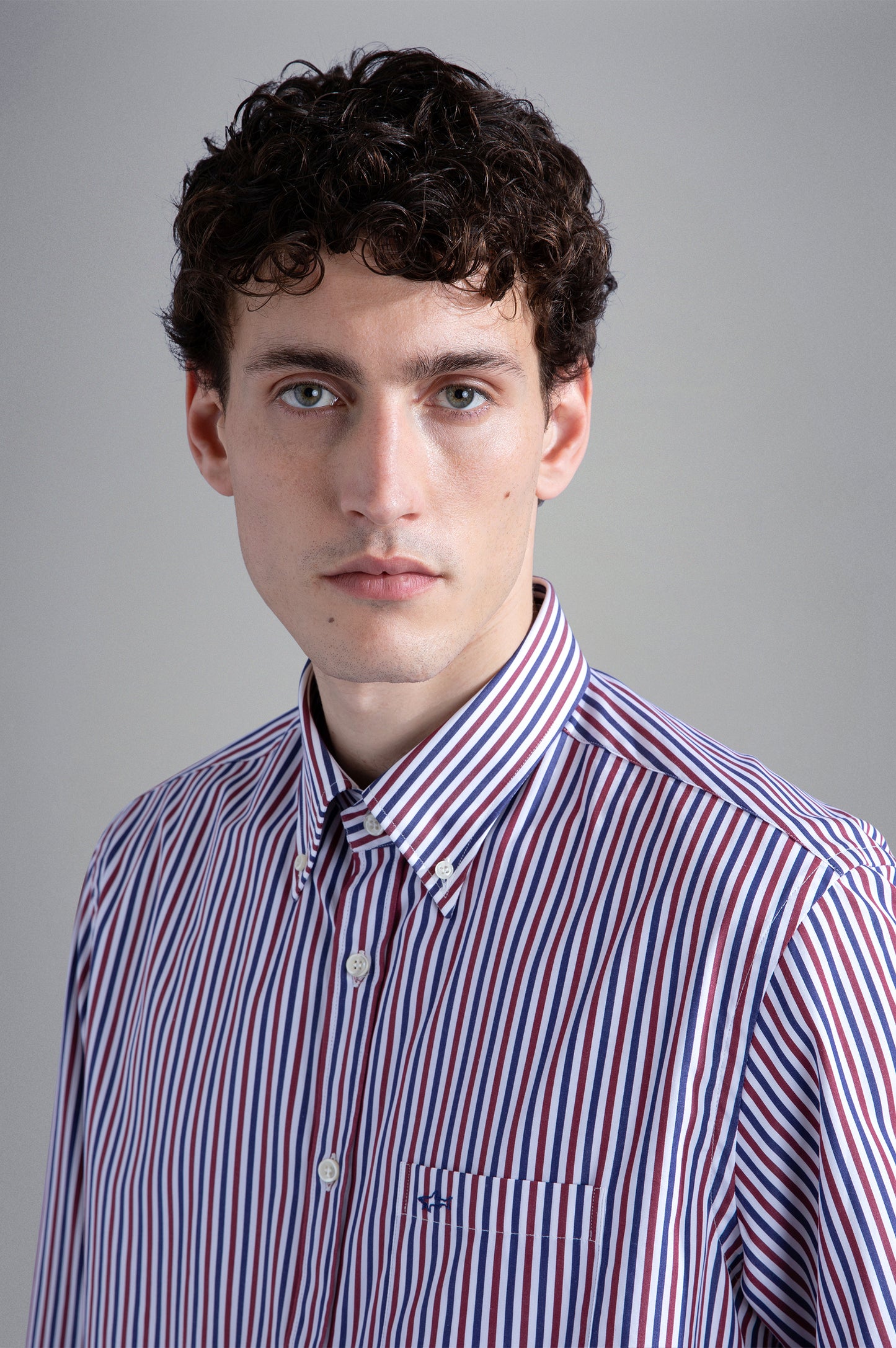 Paul & Shark Cotton Poplin LS Shirt Stripe