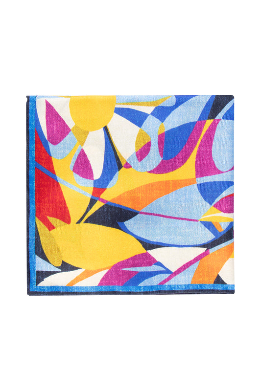 Ascot Bright Pattern Hank Navy
