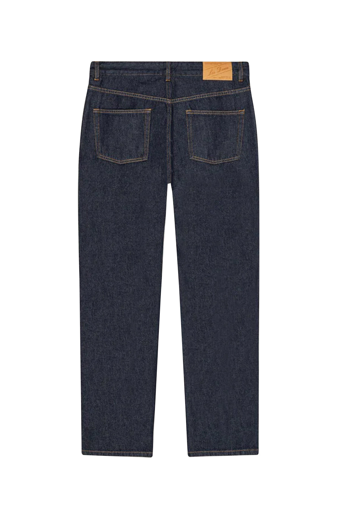Les Deux Ryder Washed Denim Jeans 32L Dark Indigo Wash