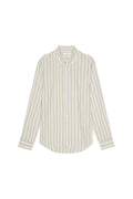 NN07 Arne BD LS Shirt Moss Stripe