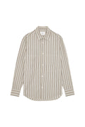 NN07 Freddy PKT 5973 LS Shirt Navy Stripe