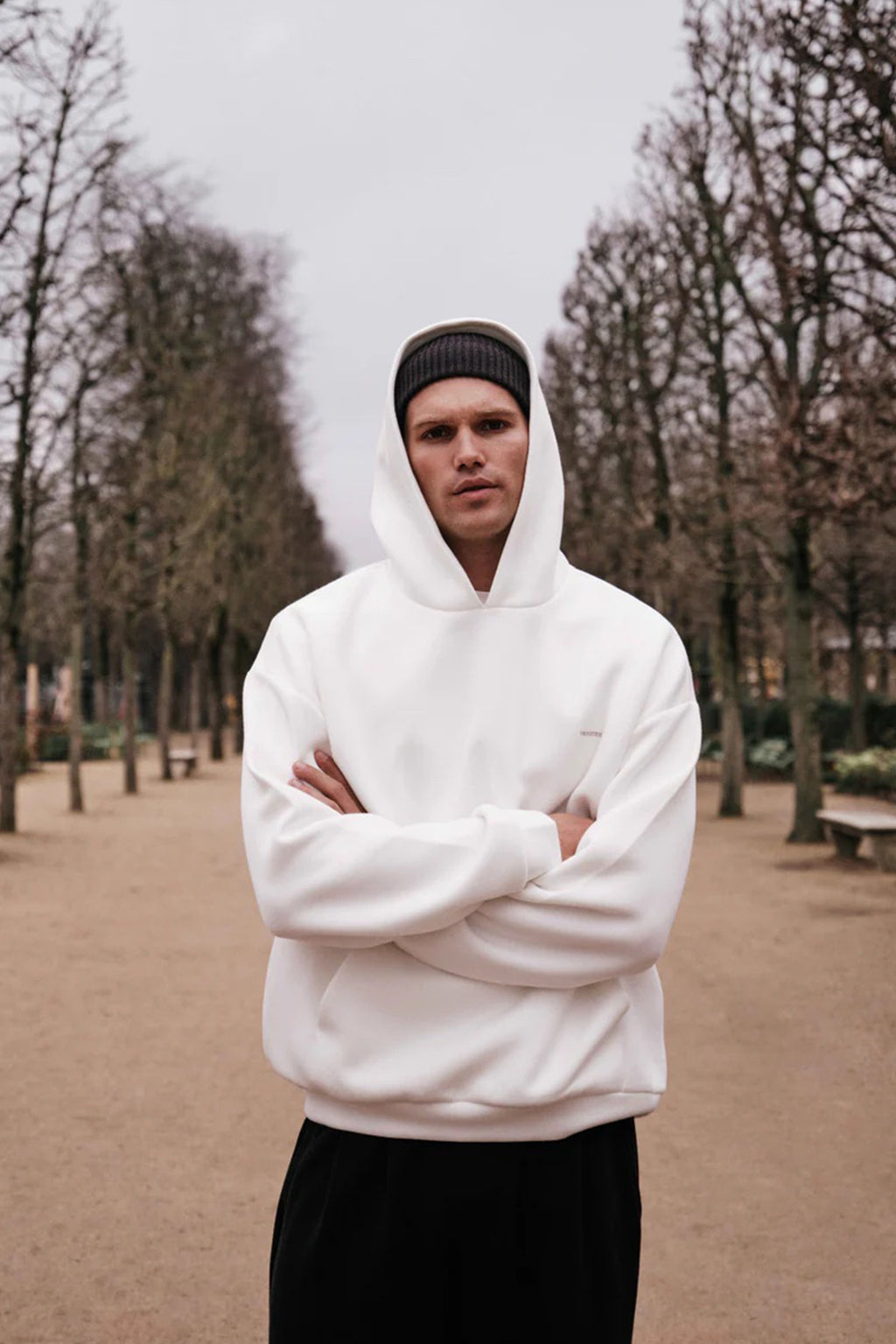 Industrie Tech Del Sur Hoodie Polar White