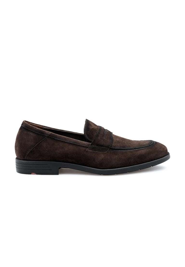 Lloyd Eezy 240 Nova Suede Slip On Shoe Testa di Moro