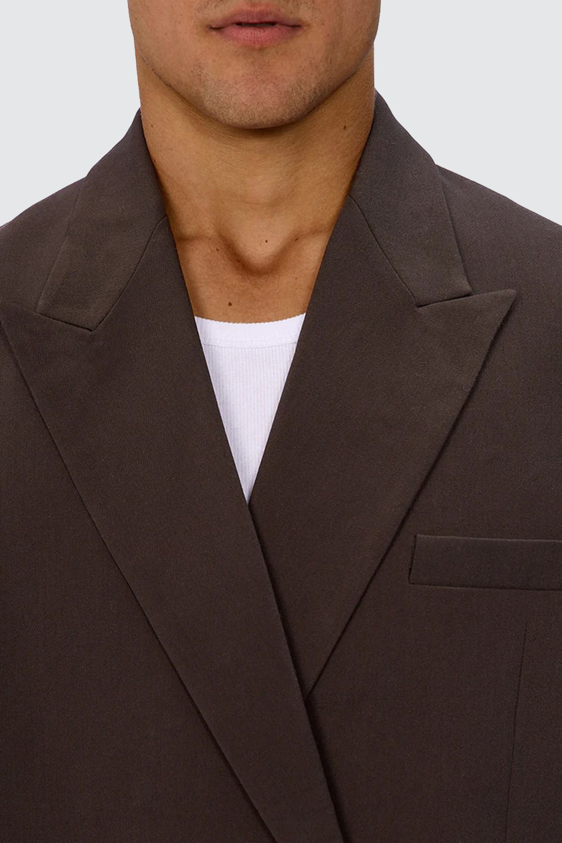 Industrie Lusso Blazer Dark Aubergine