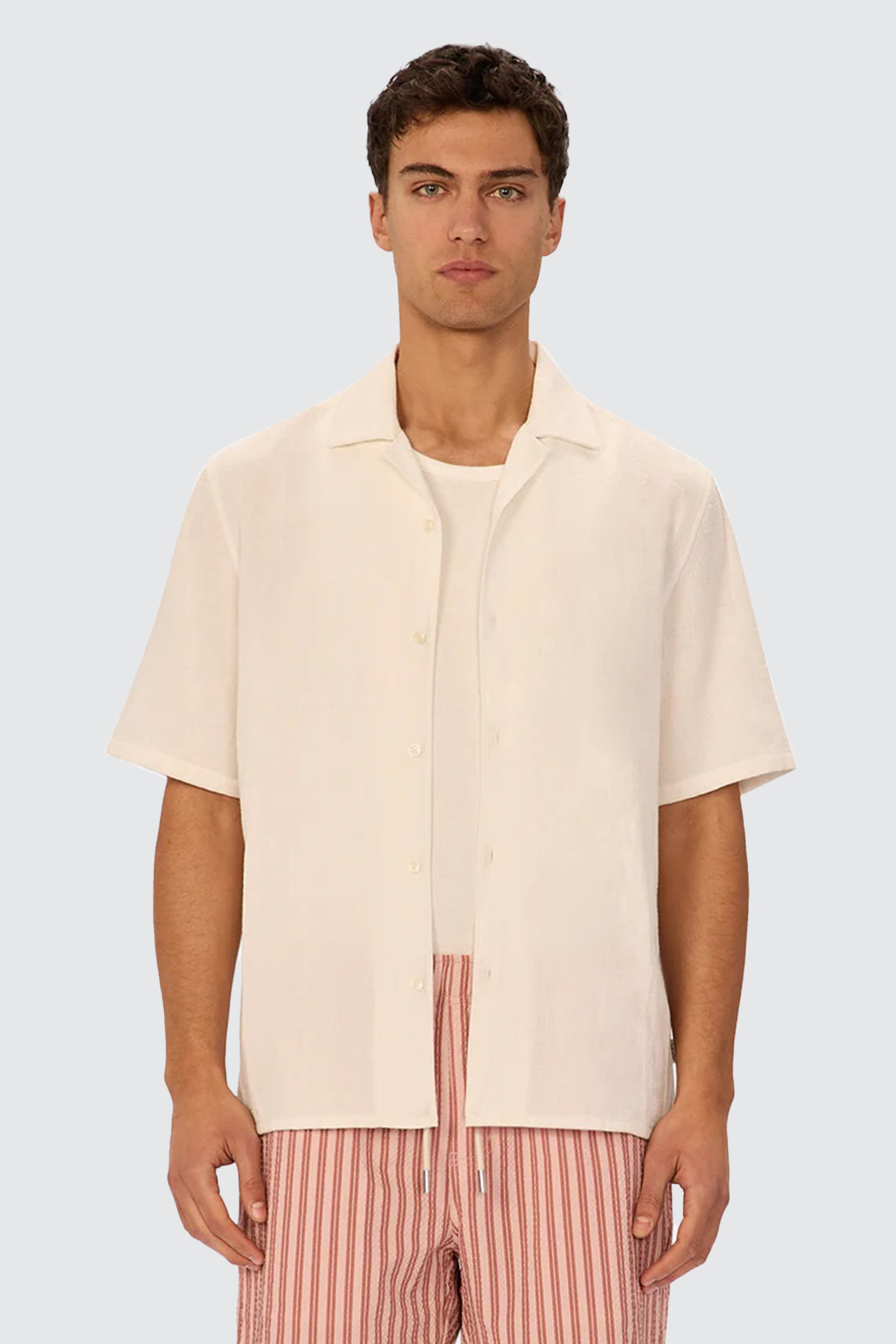 Industrie The Marbella SS Shirt Cream