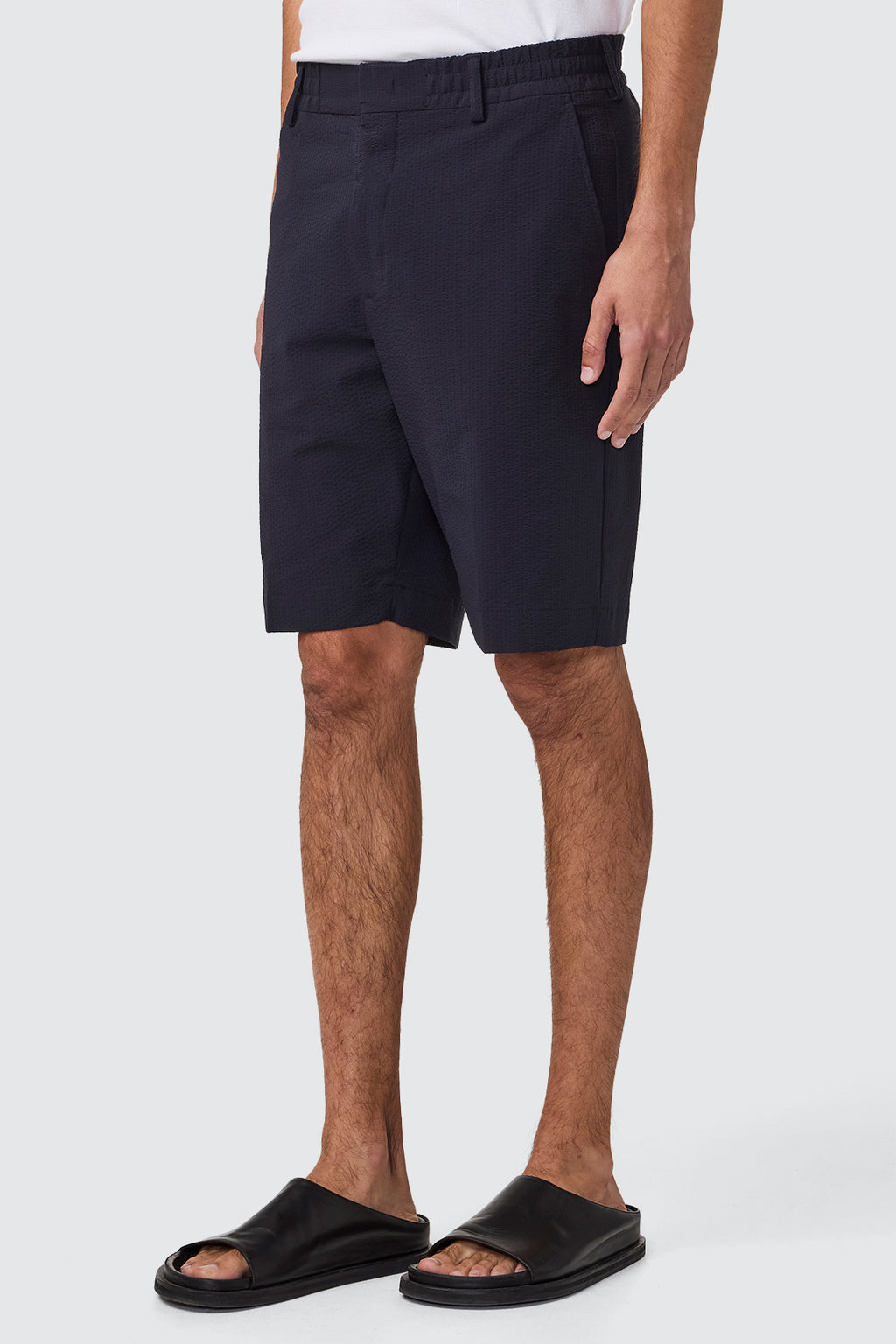 NN07 Billie Shorts Navy Blue